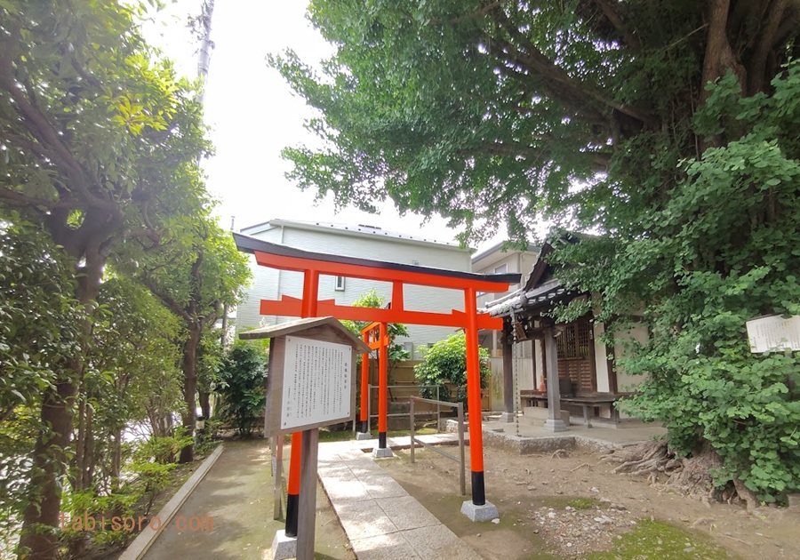 稼穡稲荷社（荏川稲荷）！山本伴曽の想いにふれられる神社巡り（東京都品川区）